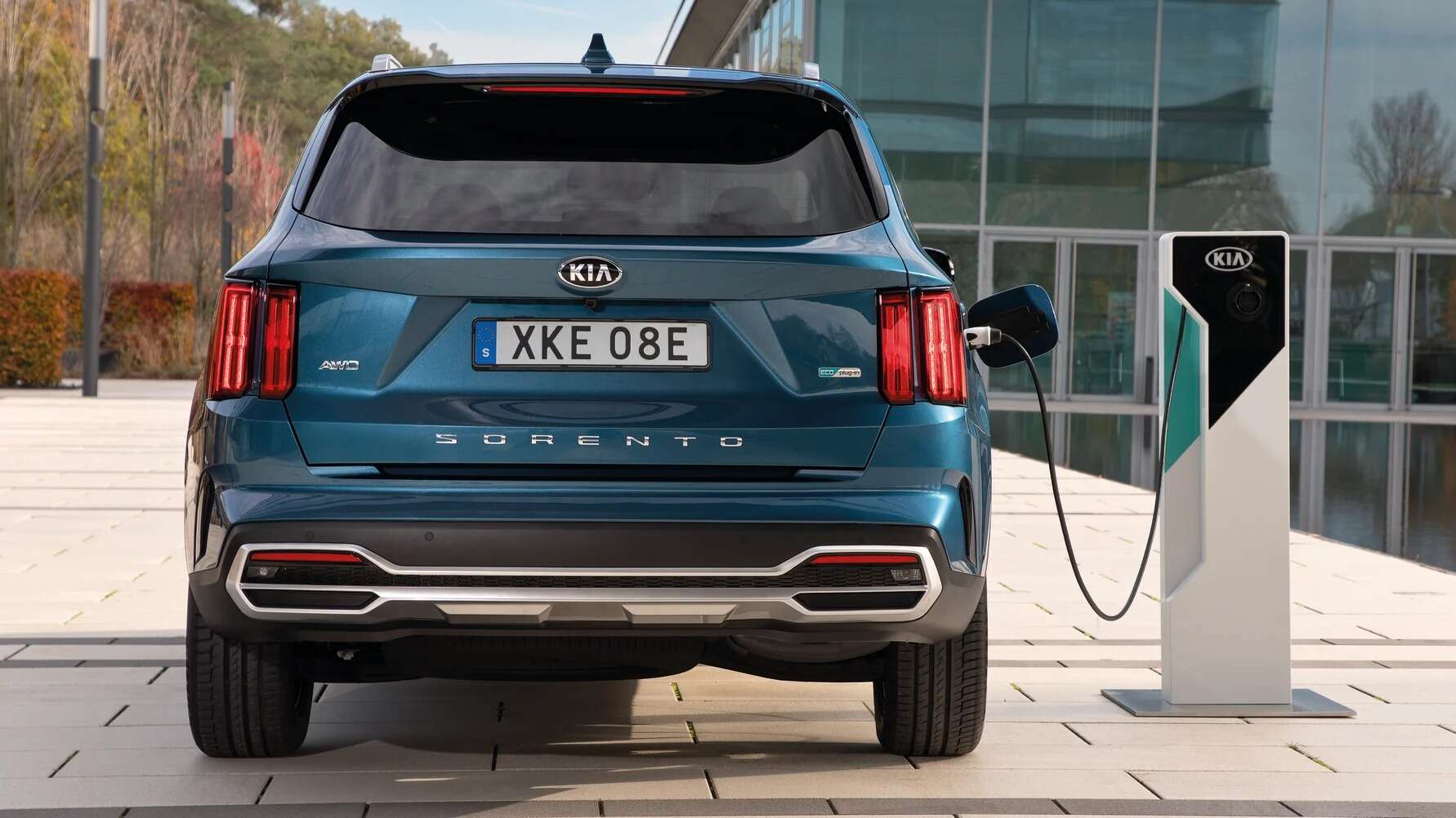 Kia Sorento Plug-In Hybrid: Lågt CO2 – lång räckvidd
