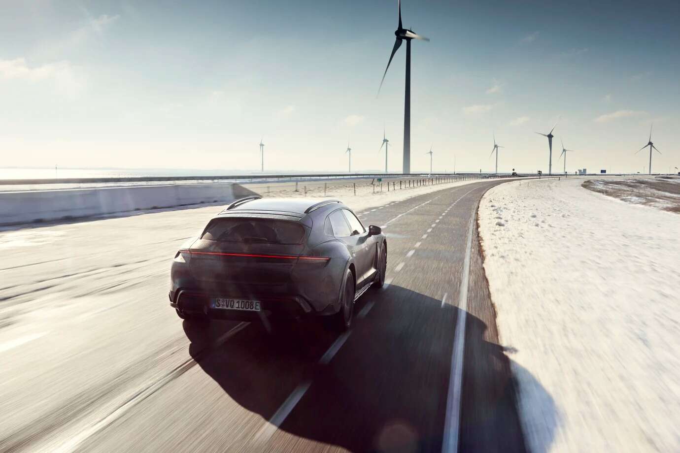 Avslutande tester av Porsche Taycan Cross Turismo