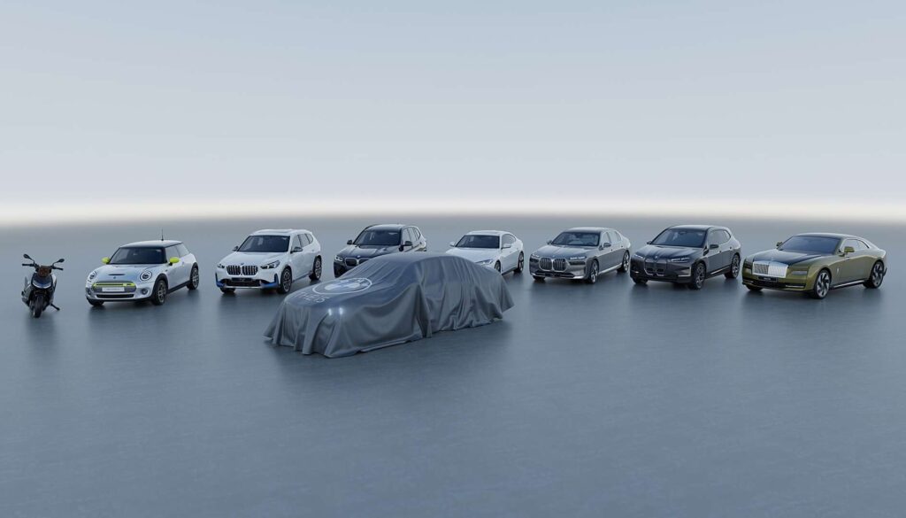 Elektriska modeller i alla segment från BMW Group