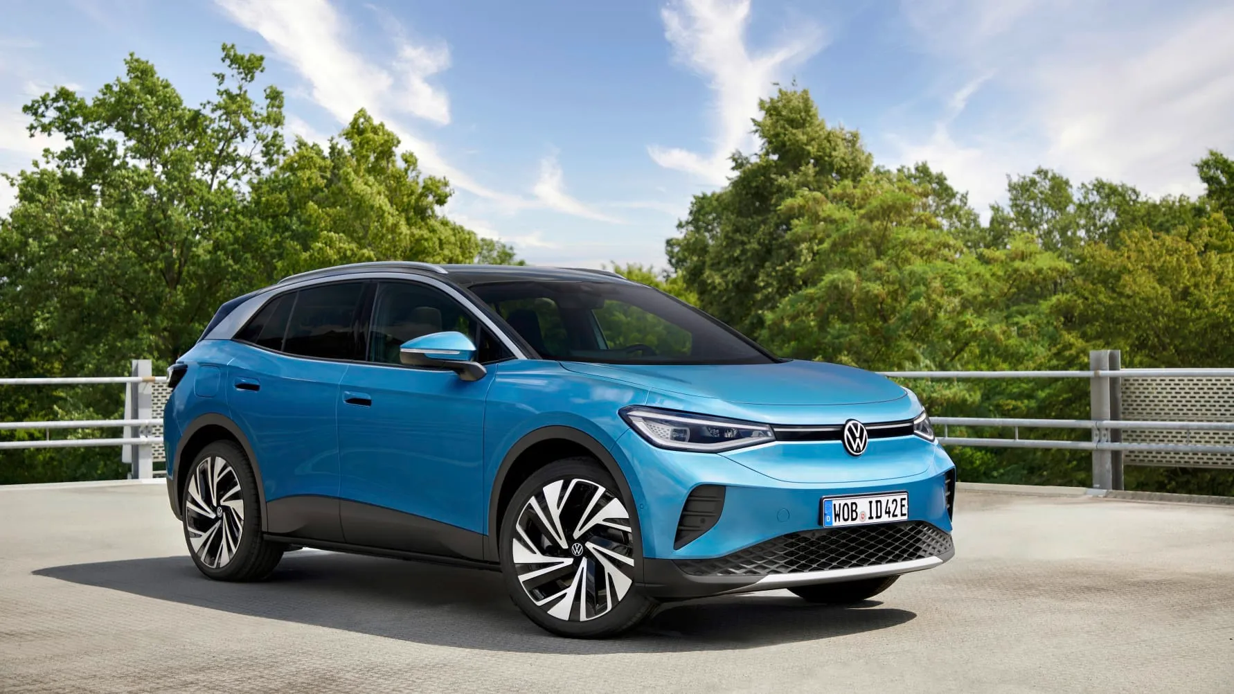 Populära elbilen Volkswagen ID.4