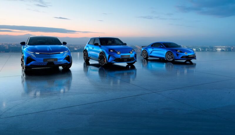 Alpine A390, A290 och A110