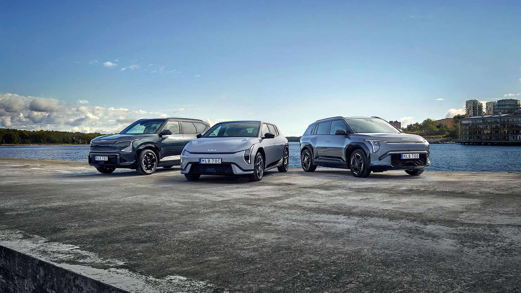 Kia EV3, EV4 och EV5